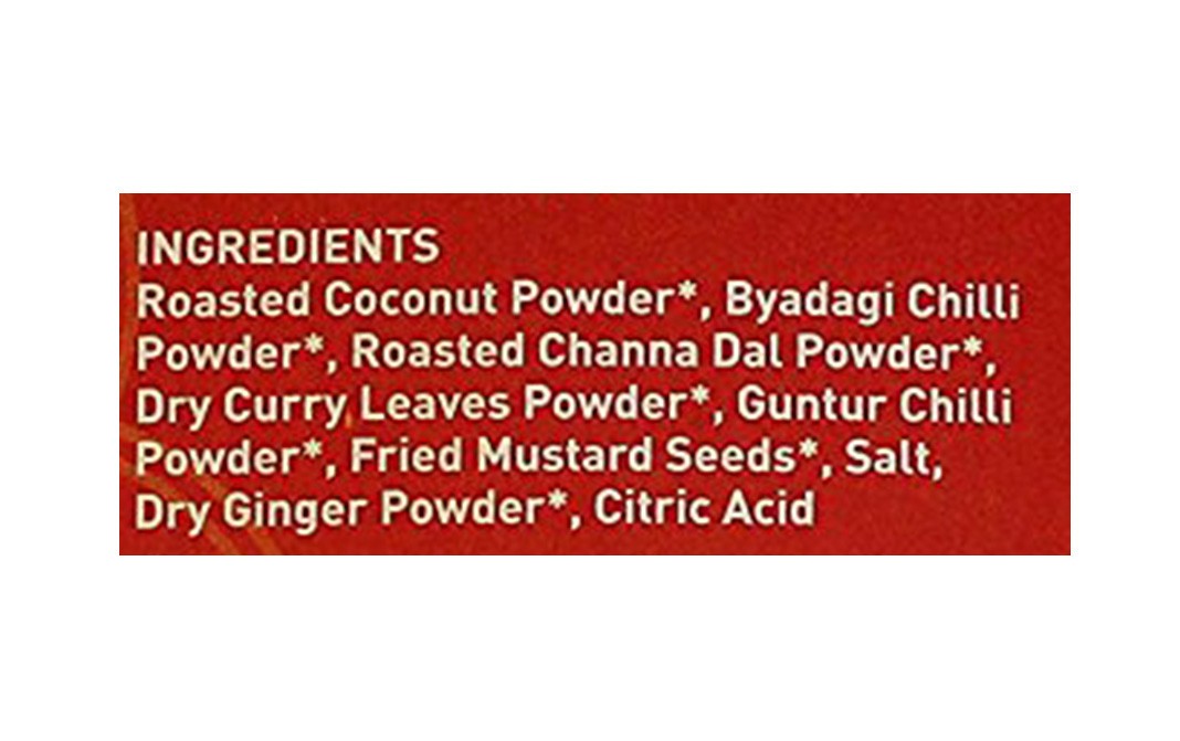 Pure & Sure Organic Chutney Powder With Chana Dal   Plastic Jar  150 grams